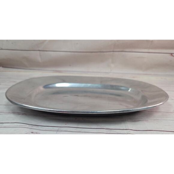 Classic Wilton, Mt. Joy PA Armetale Pewter Oval Serving Platter 15" in - Picture 4 of 10